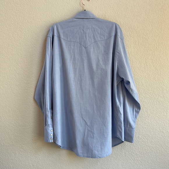 STUBBS collection  pearl-snap button down dress shirt - Picture 5 of 5